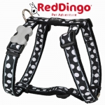 HARNAIS MOTIF POIS NOIR