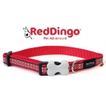 COLLIER REFLECHISSANT ROUGE