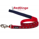 LAISSE RED DINGO ROUGE PATTE