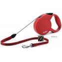 Laisse  Flexi Classic Rouge de 7m  - 12kg 