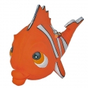 JOUET POISSON CLOWN SIFFLEUR 16cm