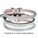 COLLIER CHAT STRASS 2 RANGS