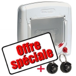 Chatiere 4 Voies Magnetique  400 + 2 clés