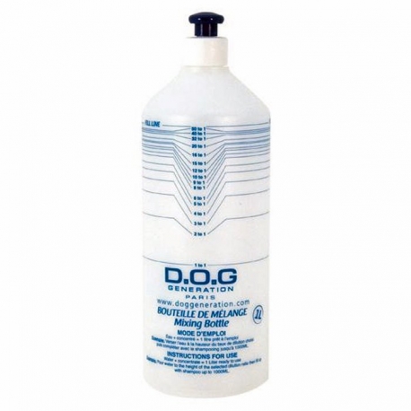 Bouteille de dilution spéciale shampoing