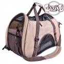 Sac de transport petit chien marron Doggy Fashion