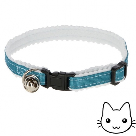 Collier Pour Chat Reflechissant Bleu Pas Cher Collier Pour Chat Reflechissant Bleu Pas Cher