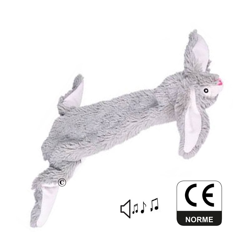 Peluche doudou pour chien 51cm sans rembourrage. Vadigran