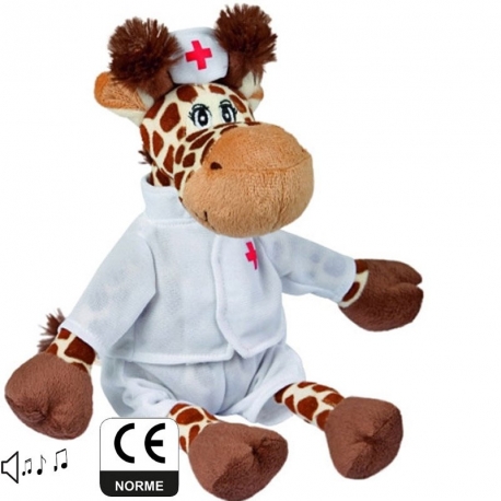 Peluche Infirmière Gloria 28 cm