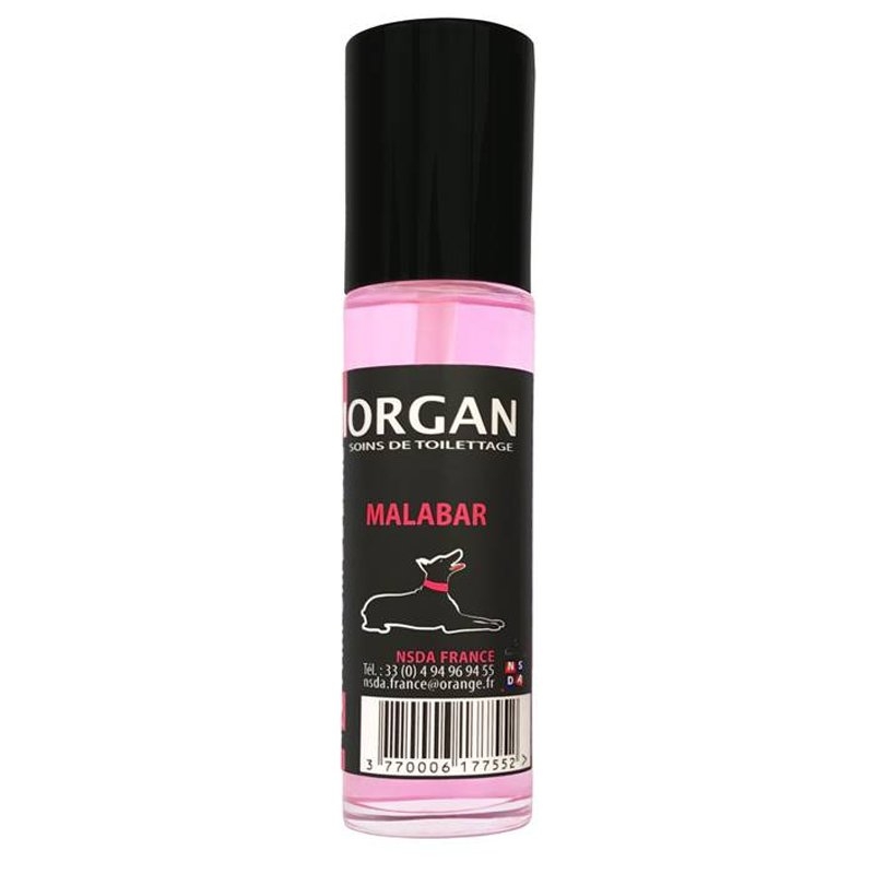 Parfum chien Malabar Flacon verre 60 ml