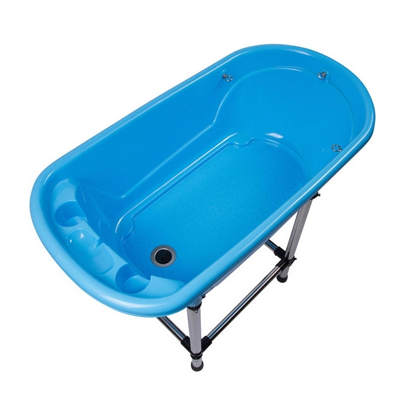 Baignoire pour chien, baignoire surélevée pliable pour animaux de  compagnie, baignoire