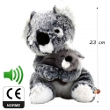 Peluche sonore Koala et son bébé