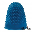Doigtier Bleu 21mm x 10