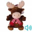 Jouet pour chien peluche sonore RENNE (20CM) 