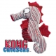 Peluche chien Kong Hippocampe 18 cm