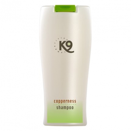 hampoing pour chien K9 shampoing Aleo Vera Copperness Rehausseur de couleur 300 ml 