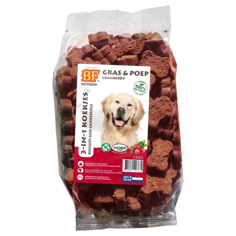 BF Petfood Biscuits cranberry 500g