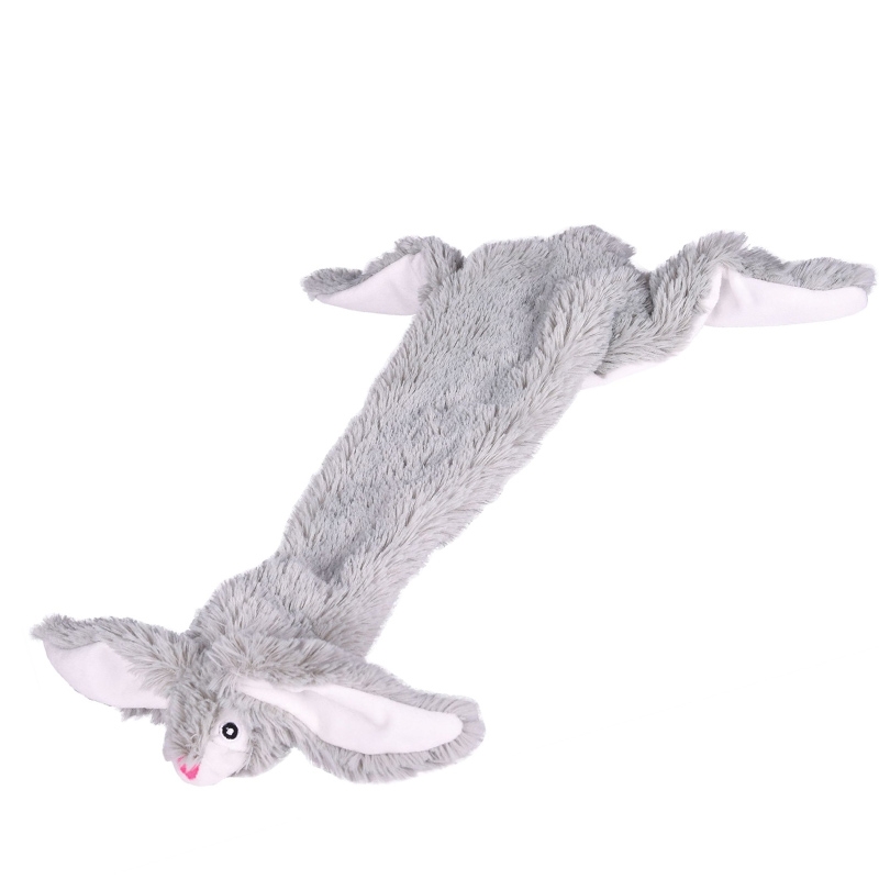 Doudou Lapin sonore  plat 45cm