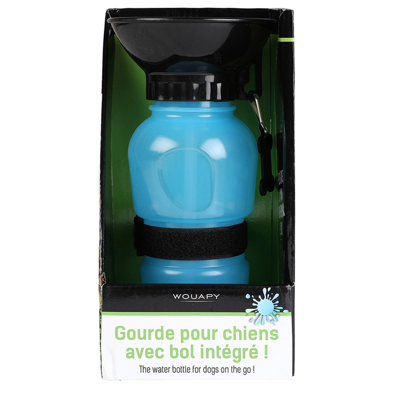 M-PETS Bouteille - gourde de voyage pour chien 500ml