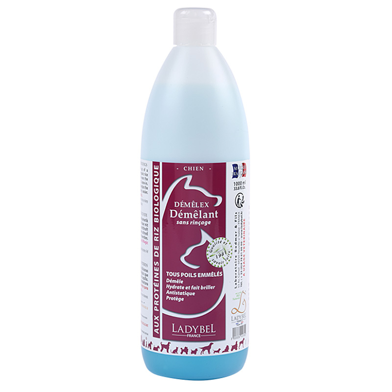 Ladybel Demelex Pro 1 Litre demelant pour chien