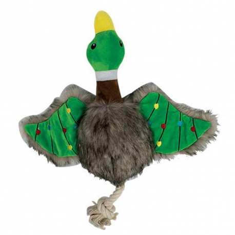 Peluche canard de Noël