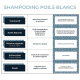 Shampoing solide poil blanc