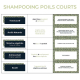 Shampoing solide poil court