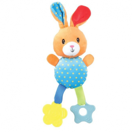 Peluche Puppy Rio Lapin Bleu