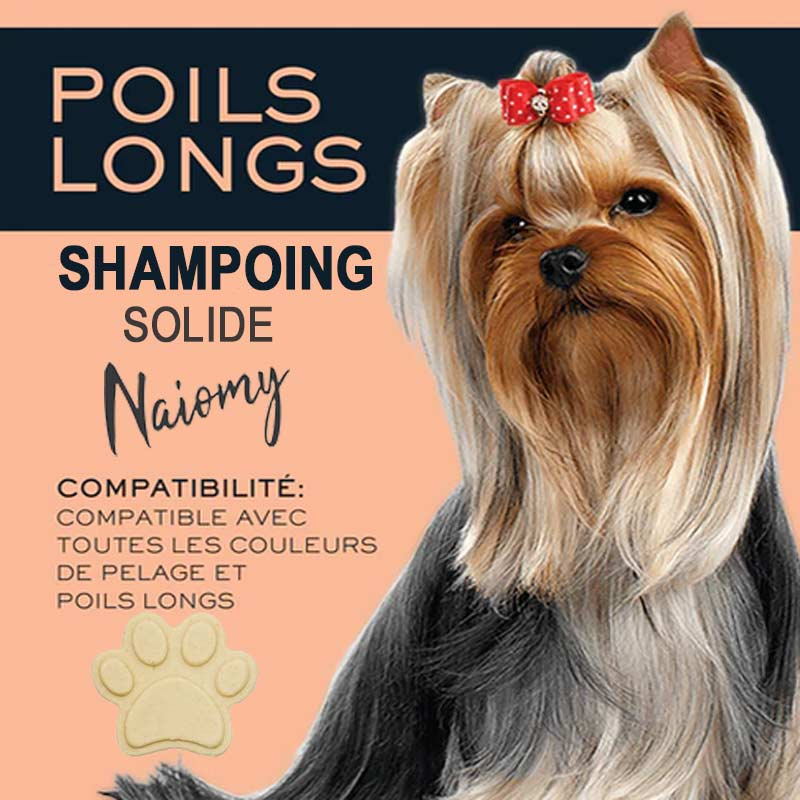 Shampoing Solide chien et chat huile de karite Naiomy