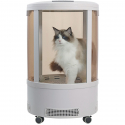 Cabine de séchage ronde pour chat ou petit chien