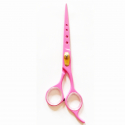 Ciseaux de toilettage professionnels rose
