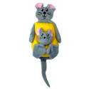 KONG® Holiday Softies Scrattles Lama