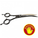 Ciseaux Gaucher courbes 18cm Panthera