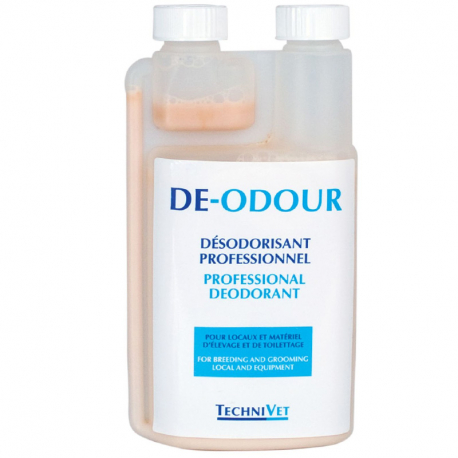 DE-ODOUR desodoriant special chien chat 1 L