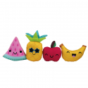 4 jouets flottants Fun Fruits
