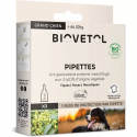 3 + 1 gratuite Pipettes puces chien Moyen Biovétol