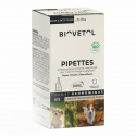 12 Pipettes anti puce Petit Chien Biovétol