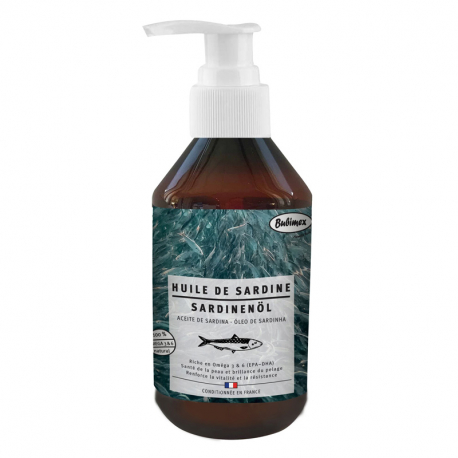 huile de sardine pour chien