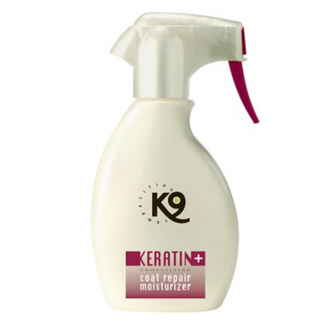 shampoing pour chien K9 Spray Keratine Revitalisant 250ml 