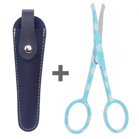 ciseaux bout rond Idealcut Daisy - 10.5 cm