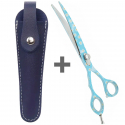 Ciseaux courbes Idealcut Daisy - 19 cm