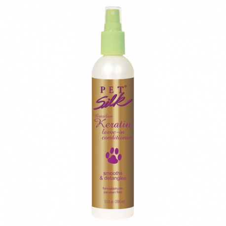 Spray Brazilian Keratin leave-in Pet Silk - 300 ml
