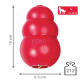 Kong Classic rouge Larg
