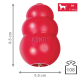 Kong Classic rouge Medium