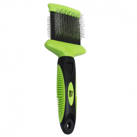 Carde flexible IdealDog – Démêlage doux tous types de poils