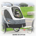 Poussette pour chien maxi 30 kg Aventura Grise
