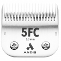 Tete de coupe tondeuse andis N° 5F - 6.3mm