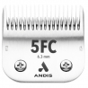 Tete de coupe tondeuse andis N° 5F - 6.3mm