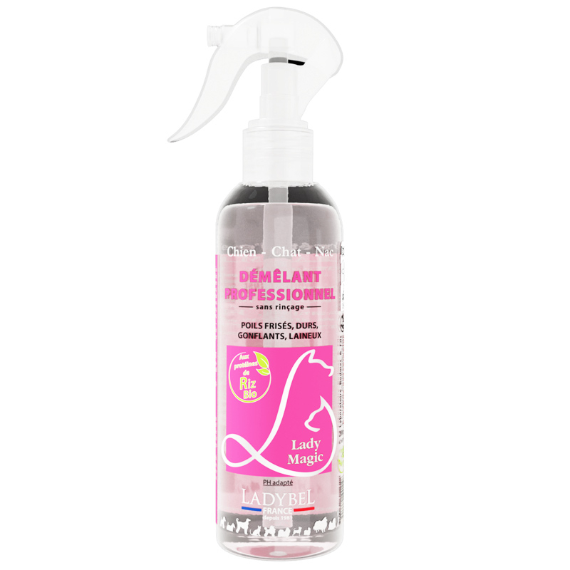 Démélant sec chien LADY MAGIC 200ml