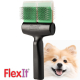 Brosse Flexit Combo Doré verte