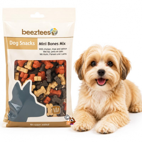 Beeztees Mini Bones Mix – Friandise Petit Chien